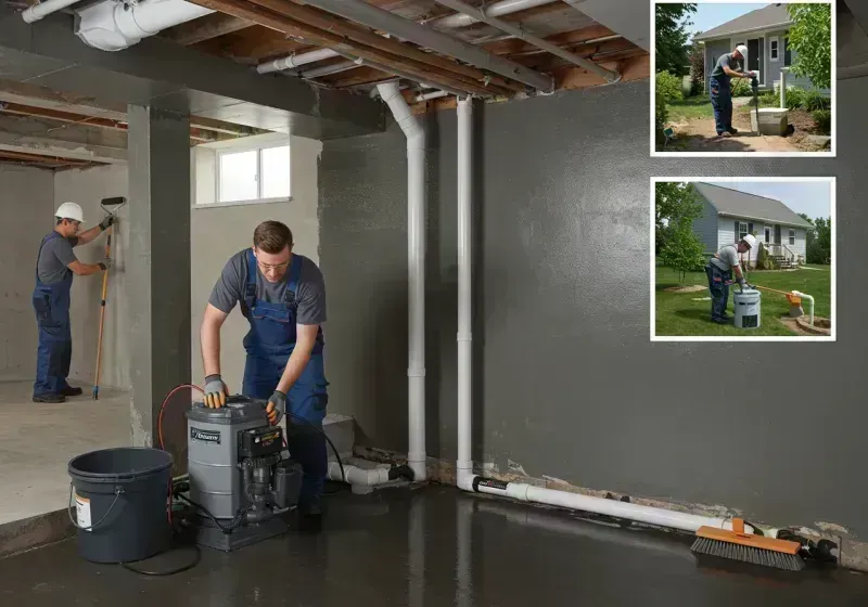 Basement Waterproofing and Flood Prevention process in Brimfield, OH